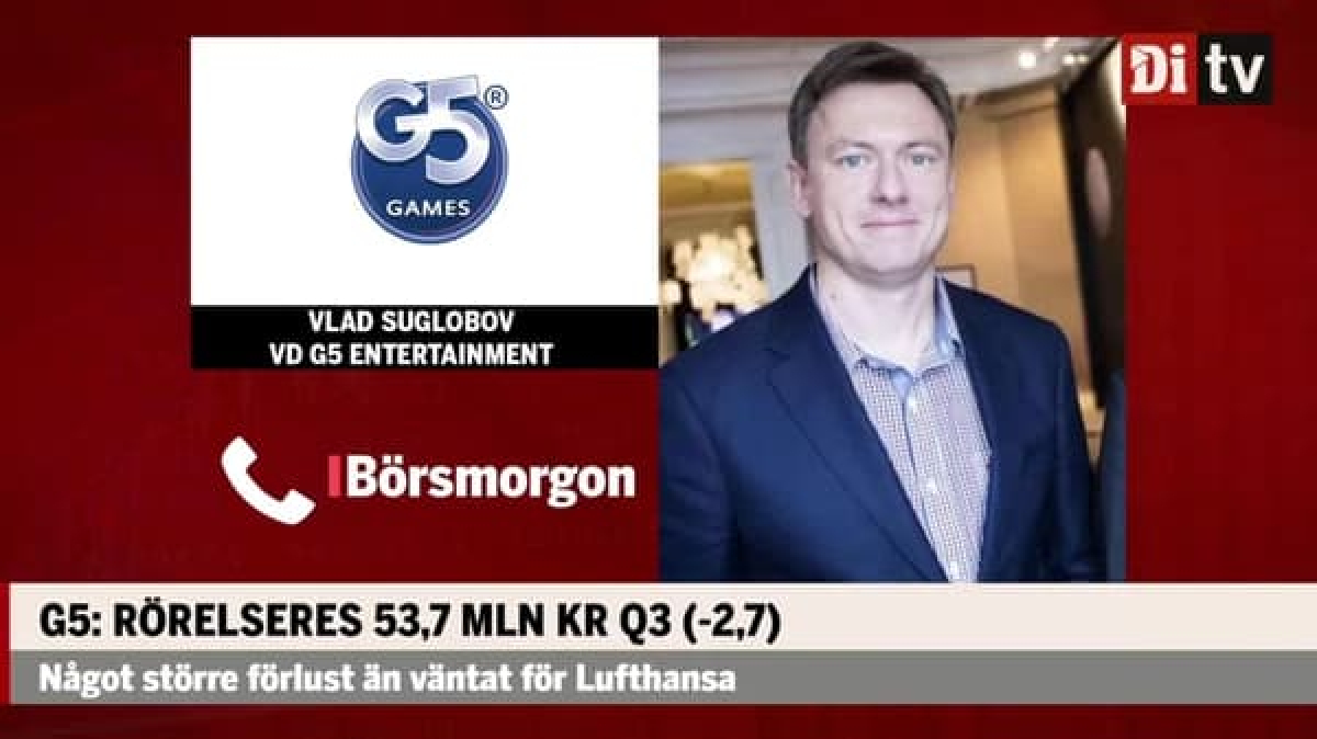 Dagens Industri DiTV Börsmorgon 